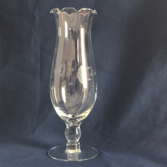 Princess House 438 Tall Victorian Vase Handblown